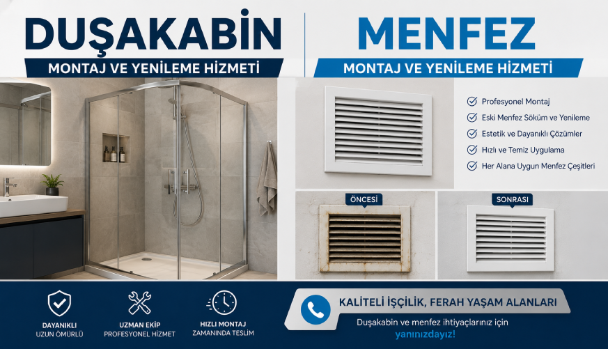 Duşakabin Montajı